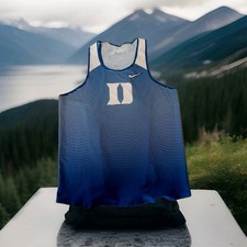Nike Duke Blue Devils masculino tamanho médio XC atlet de atletismo EQUIPE EMITIDA AZUL comprar usado  Enviando para Brazil