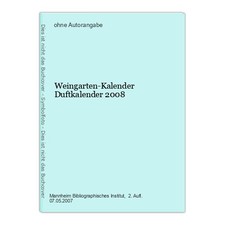 Weingarten kalender duftkalend gebraucht kaufen  Grünstadt