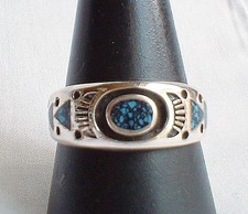 Turquoise ring native for sale  EDINBURGH