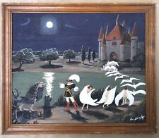 Gouache lac cygnes d'occasion  Paris II