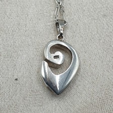 Collier pendentif argent d'occasion  Annemasse