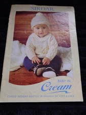 Sirdar baby cream for sale  NOTTINGHAM