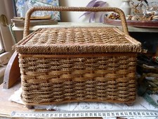 Vintage wicker weave for sale  LONDON
