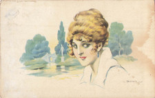 Illustree portrait femme d'occasion  Vasles