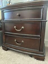 Medium brown bedside for sale  Folsom