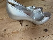 Elegante metallicfarbene sling gebraucht kaufen  Wiesbaden