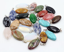 Atacado Lote 30pcs Mix Pedra Natural Pingente Colar Pedra Preciosa anómala comprar usado  Enviando para Brazil