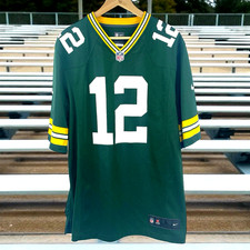 Camiseta Nike Aaron Rogers #12 jogadores da NFL tamanho G Green Bay Packers On Field comprar usado Camiseta Nike Aaron Rogers #12 jogadores da NFL tamanho G Green Bay Packers On Field comprar usado  Enviando para Brazil