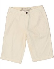 Bermuda masculina Tommy Hilfiger W32 média algodão branco JU03 comprar usado  Enviando para Brazil