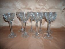 Copos de vinho MOSER corte hexagonal copo de cristal incolor, série Pope a 1920 comprar usado  Enviando para Brazil