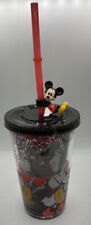Copo de acrílico Disney Store Mickey Mouse com palha comprar usado  Enviando para Brazil