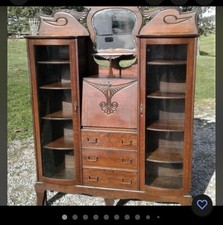 Antique solid oak for sale  Fresno