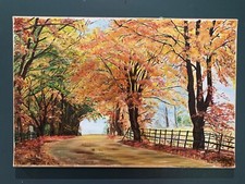 Vintage unframed autumn for sale  MANCHESTER