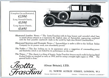 Isotta fraschini cars for sale  TEWKESBURY
