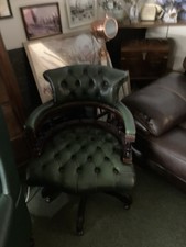 Captains green chesterfield for sale  MEXBOROUGH