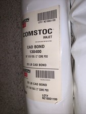 Usado, 2 rolos 36" x 150 pés 20 lb Bond 2" núcleo grande formato jato de tinta papel plotter CAD comprar usado  Enviando para Brazil