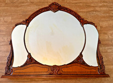Vintage mirror walnut for sale  Naples