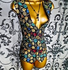 Festival waistcoat vintage for sale  ST. AUSTELL
