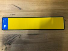 Plaque immatriculation vierge d'occasion  Thann
