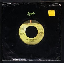 Usado, Paul McCartney & Wings - Live And Let Die - 7" single 45rpm record comprar usado  Enviando para Brazil