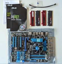 Asus p8p67 motherboard for sale  BECKENHAM