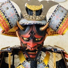 PRESENTE MÁSCARA AIRSOFT SAMURAI ASSASSINO DEMÔNIO ONI FANTASIA DE HALLOWEEN COSPLAY MAL  comprar usado  Enviando para Brazil