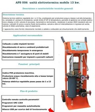 Caldaia scaldamassetti elettri usato  Solza