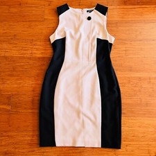 Vestido basco reto e lápis rosa preto 12 12P pequeno escritório corporativo comprar usado  Enviando para Brazil