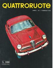 Quattroruote febbraio 1956 usato  Tuscania