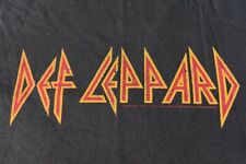 Camiseta Def Leppard 2005 unissex SM carvão 30/1 alta contagem de fios, angustiada comprar usado  Enviando para Brazil