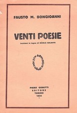 Venti poesie. incisioni usato  Italia