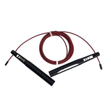Rogue Speed Jump Rope vermelho e preto ajustável P90X exercício fitness academia treino comprar usado  Enviando para Brazil