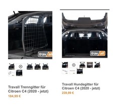 Travall hundegitter trenngitte gebraucht kaufen  Nürnberg