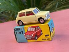 CORGI TOYS 225 MINI AUSTIN SEVEN scarce Primerose Yellow proche neuf, near Mint comprar usado  Enviando para Brazil