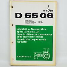 Original deutz 5506 d'occasion  Expédié en Belgium