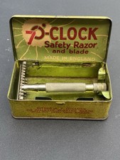 Vintage gillette clock usato  Spedire a Italy