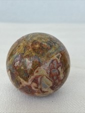 Esfera polida Crazy Lace Agate 50mm comprar usado  Enviando para Brazil