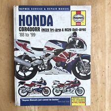 Honda cbr400rr service for sale  NORWICH