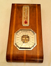 Ancien barometre thermometre d'occasion  Fournols