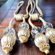 crystal tie backs for sale  Tulsa