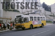 35mm Slide PORTUGAL Coimbra Trolleybus 63 1989 Original Português comprar usado  Enviando para Brazil