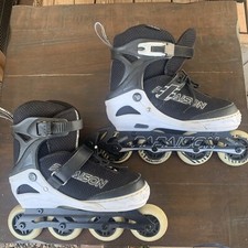 Patins em linha Papaison 76 mm tamanho G veja fotos para tamanho real, usado comprar usado  Enviando para Brazil