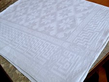 Antike damast tischdecke gebraucht kaufen  Bindlach