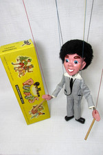 Vintage Pelham Puppet " POP SINGER ", PERKUSISTA w bardzo dobrym stanie., używany na sprzedaż  Wysyłka do Poland