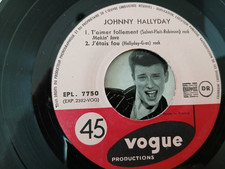 Johnny hallyday rare d'occasion  Saint-Chamond