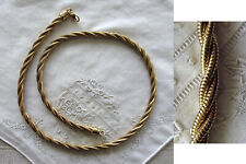 Goldenes collier kordelkette gebraucht kaufen  Berlin