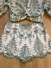 Zara white green for sale  GLASGOW
