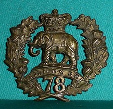Original 78th regiment for sale  LEISTON