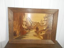 Ancien tableau marqueterie d'occasion  Colmar
