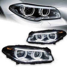 Projetor de farol de LED BMW F10 F18 520i 525i 530i com DRL 2010-2016 comprar usado  Enviando para Brazil